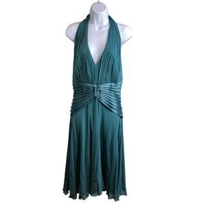 Tadashi Iridescent Green Formal‎ Dress Size 10 Cocktails Special Occasion Prom